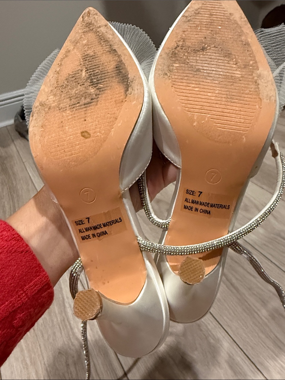 Lulu’s Lelanne Satin shoes size 7 - Picture 6 of 7